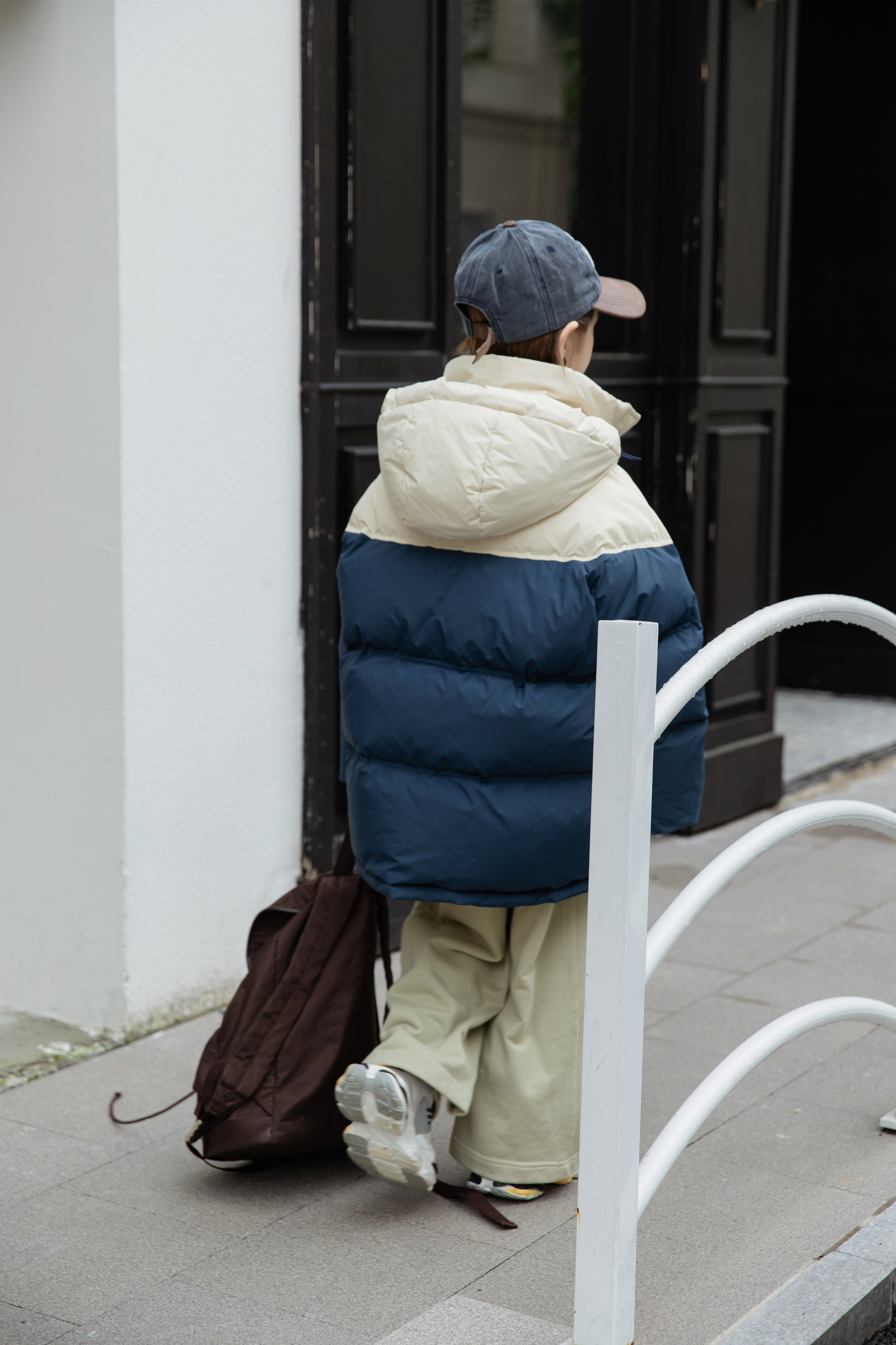 泡妈童装  TS冬季儿童休闲女童男童时尚羽绒服068