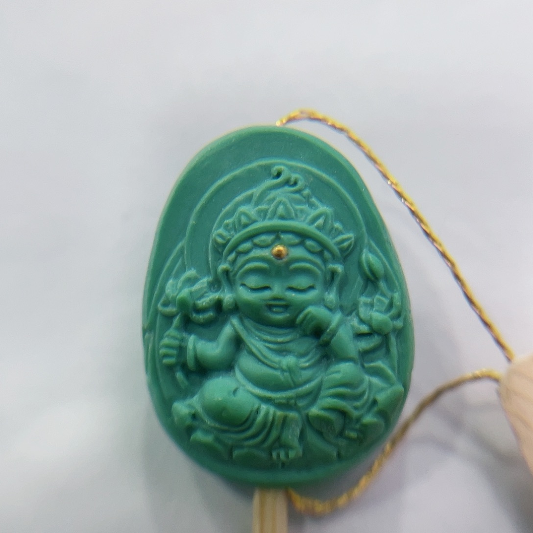 未镶嵌绿松石珠宝奇石