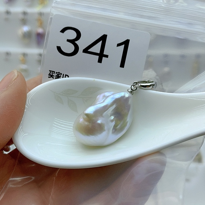 淡水珍珠颈饰银S925镶嵌