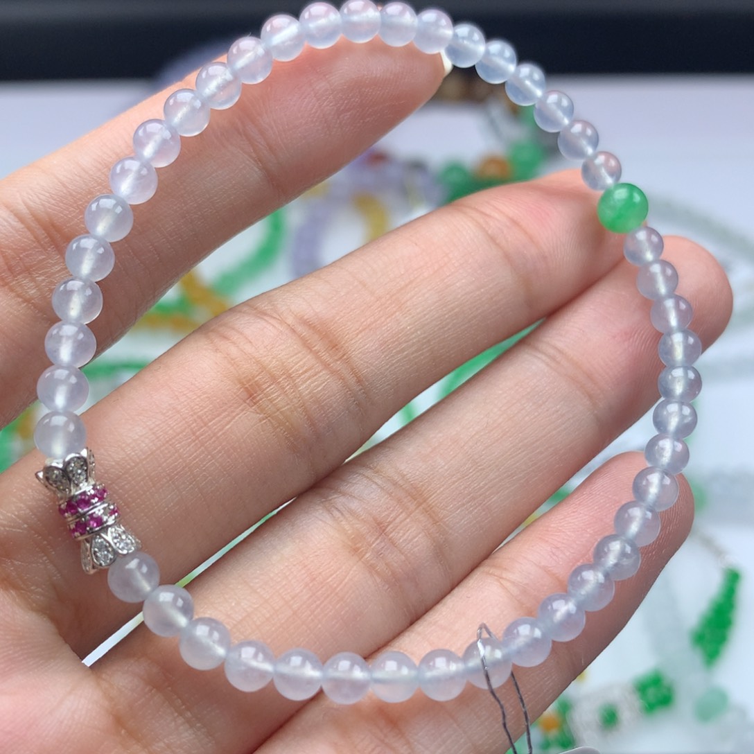 翡翠手链未镶嵌‼️新品‼️