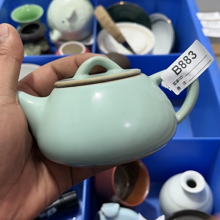 茶具默认微瑕瓷器、茶具、壶、摆件，介意勿拍 