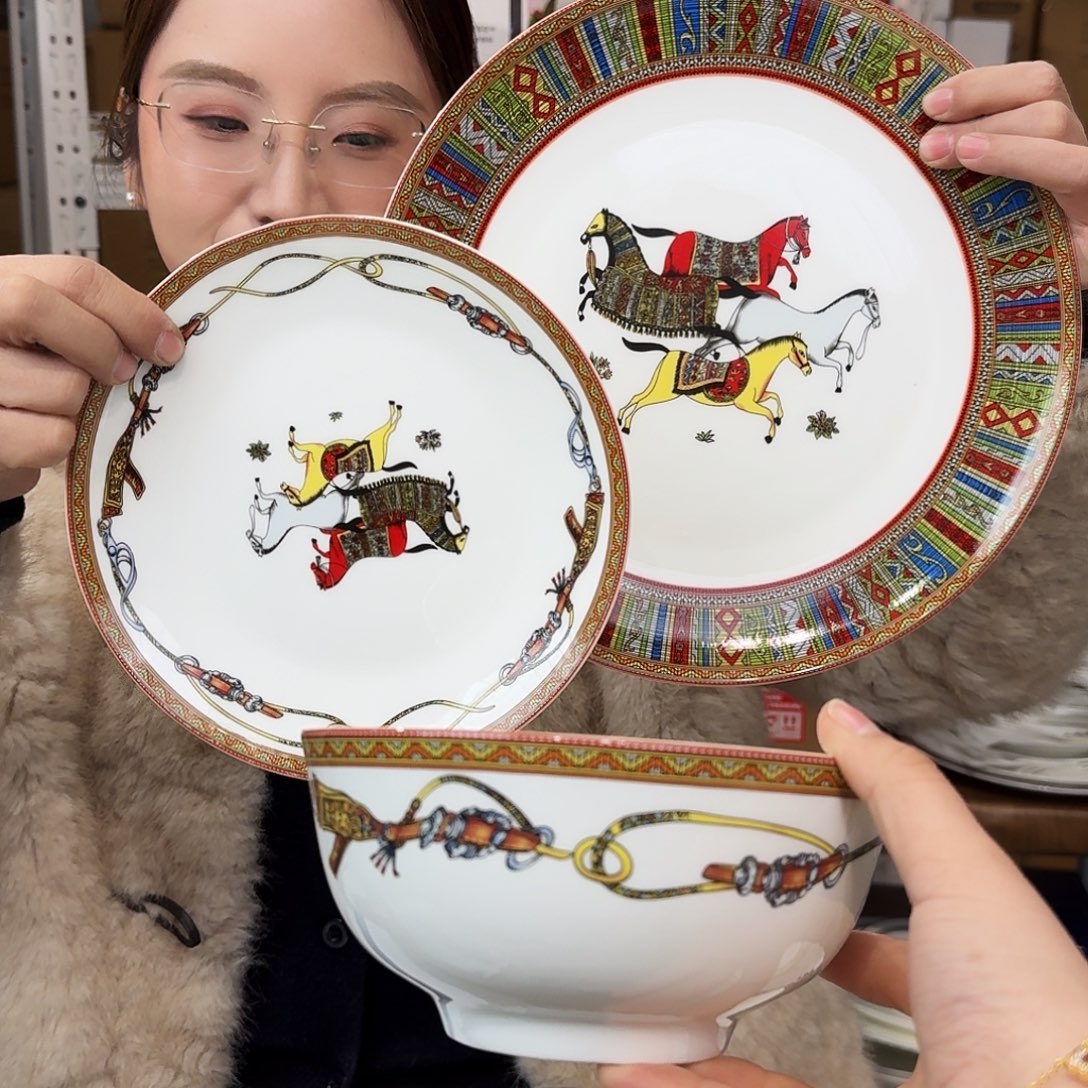 骨瓷高骨三件套10.5+8+6碗