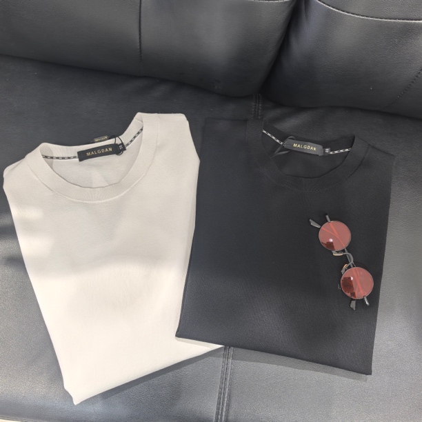 男士伊力特圆领面料短袖简约