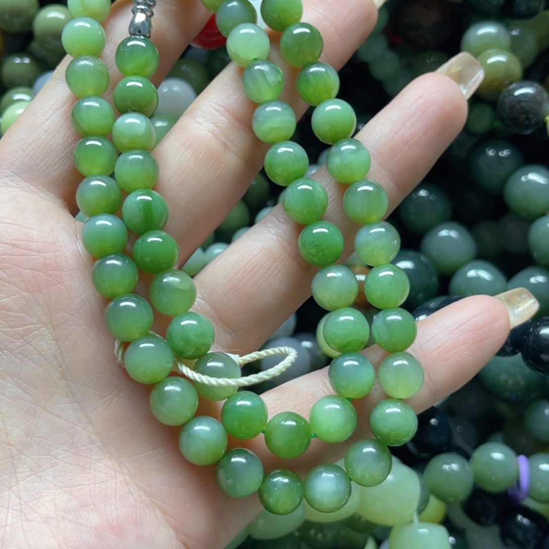 和田玉手链未镶嵌