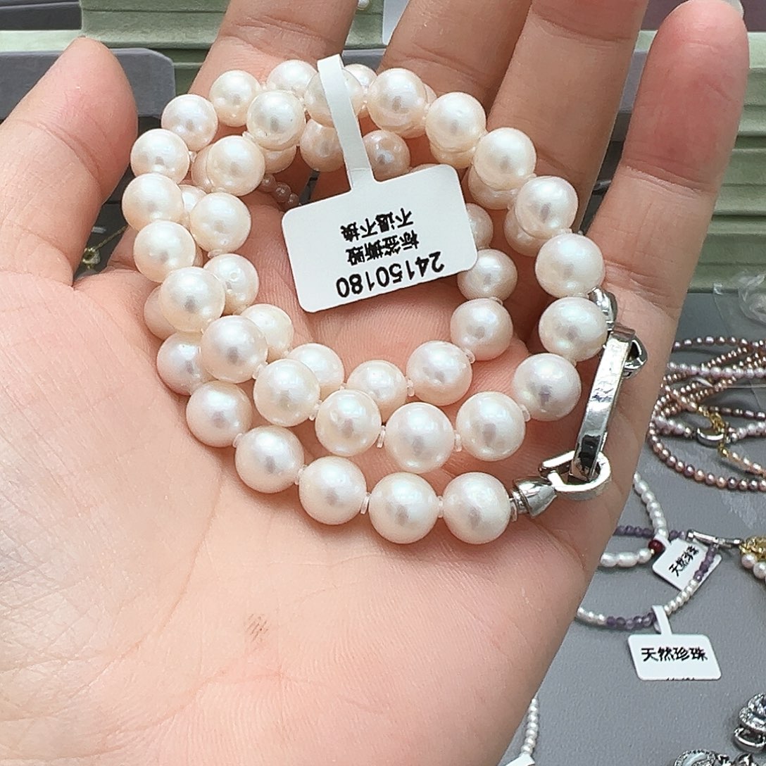 未镶嵌淡水珍珠珍珠手链