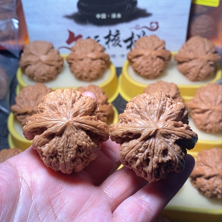 文玩核桃把件粗筋 43