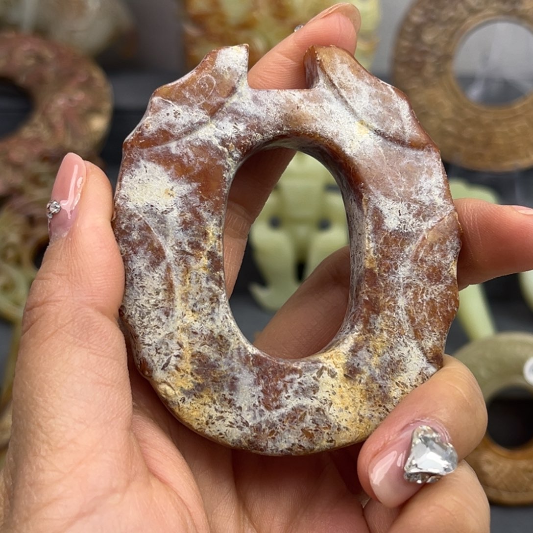 和田玉未镶嵌颈饰鉴古藏珍鉴古藏珍