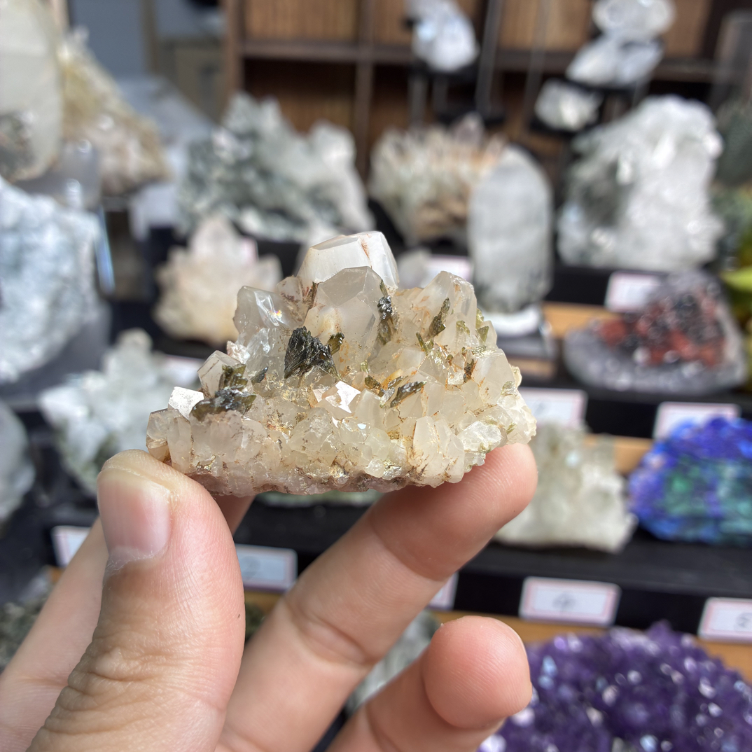 兔毛共生水晶绝美捡漏
