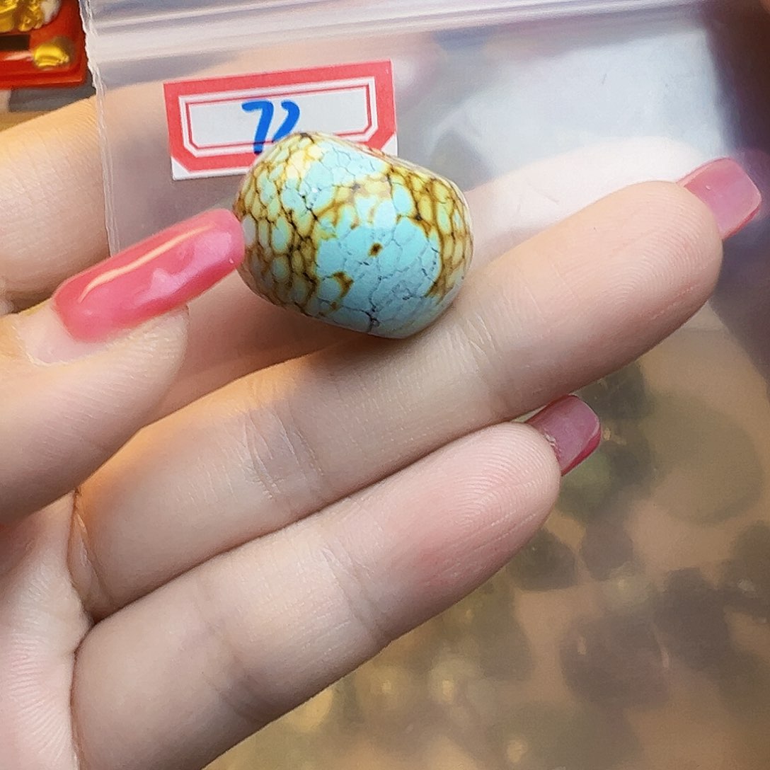 绿松石珠宝奇石未镶嵌