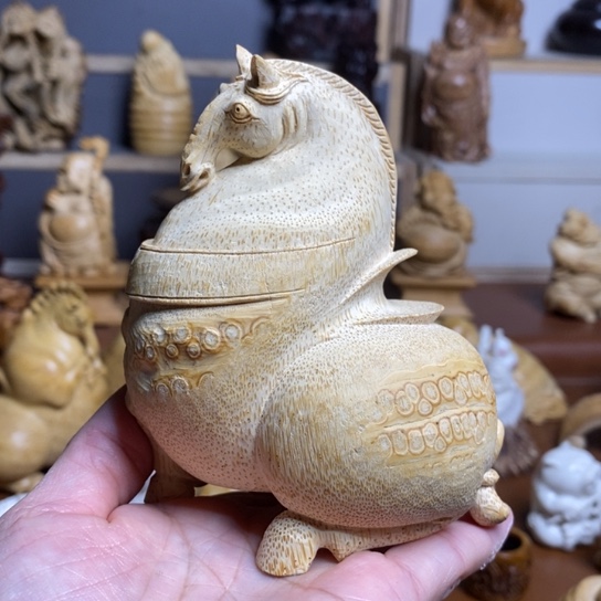 文***️竹手工摆件手把老粉漏价