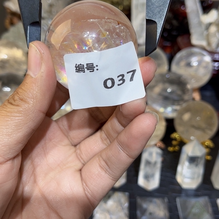 水晶摆件未镶嵌水晶球