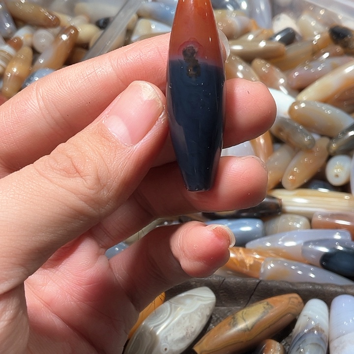 玛瑙/玉髓吊坠(不含链)未镶嵌