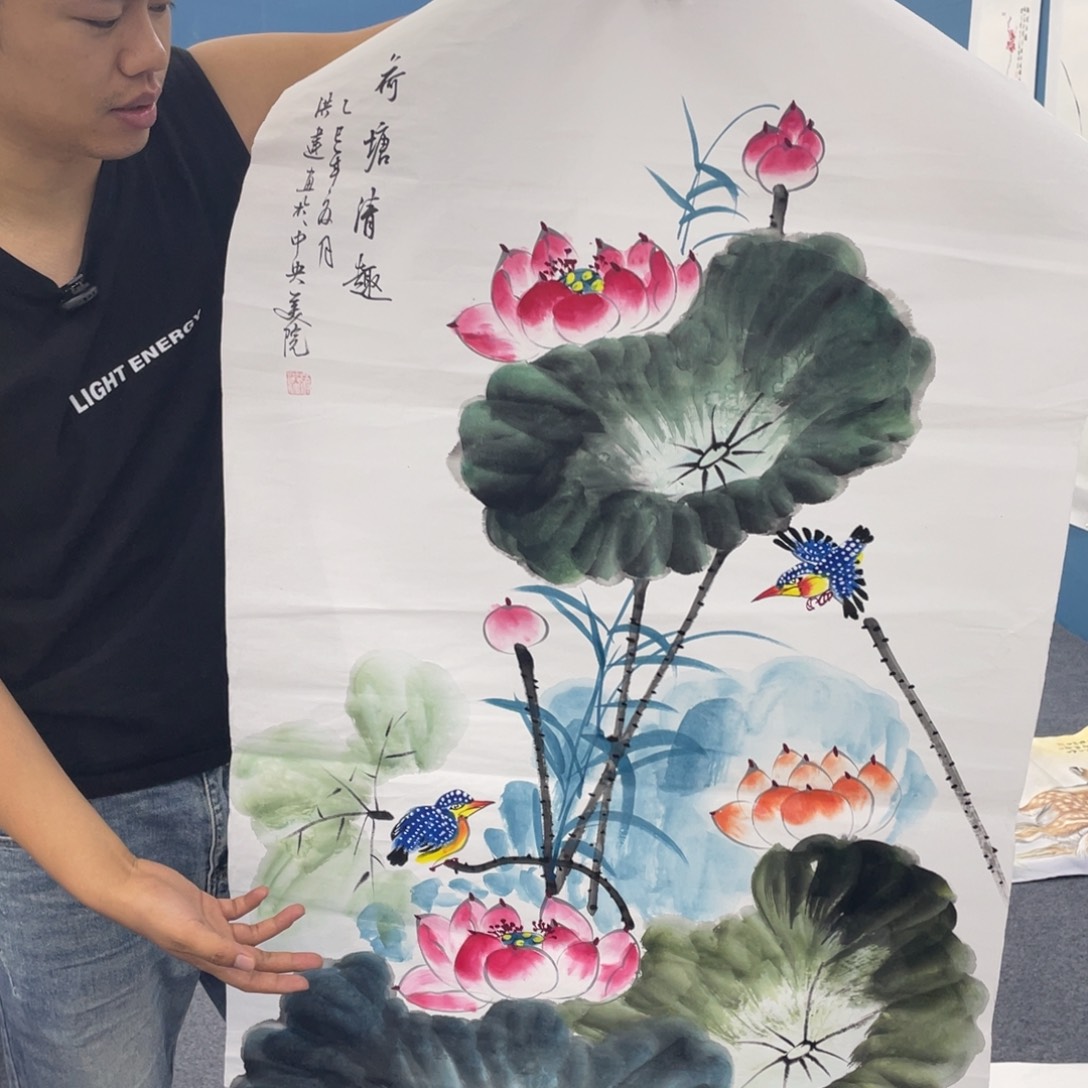 国画手绘国画欣赏一下