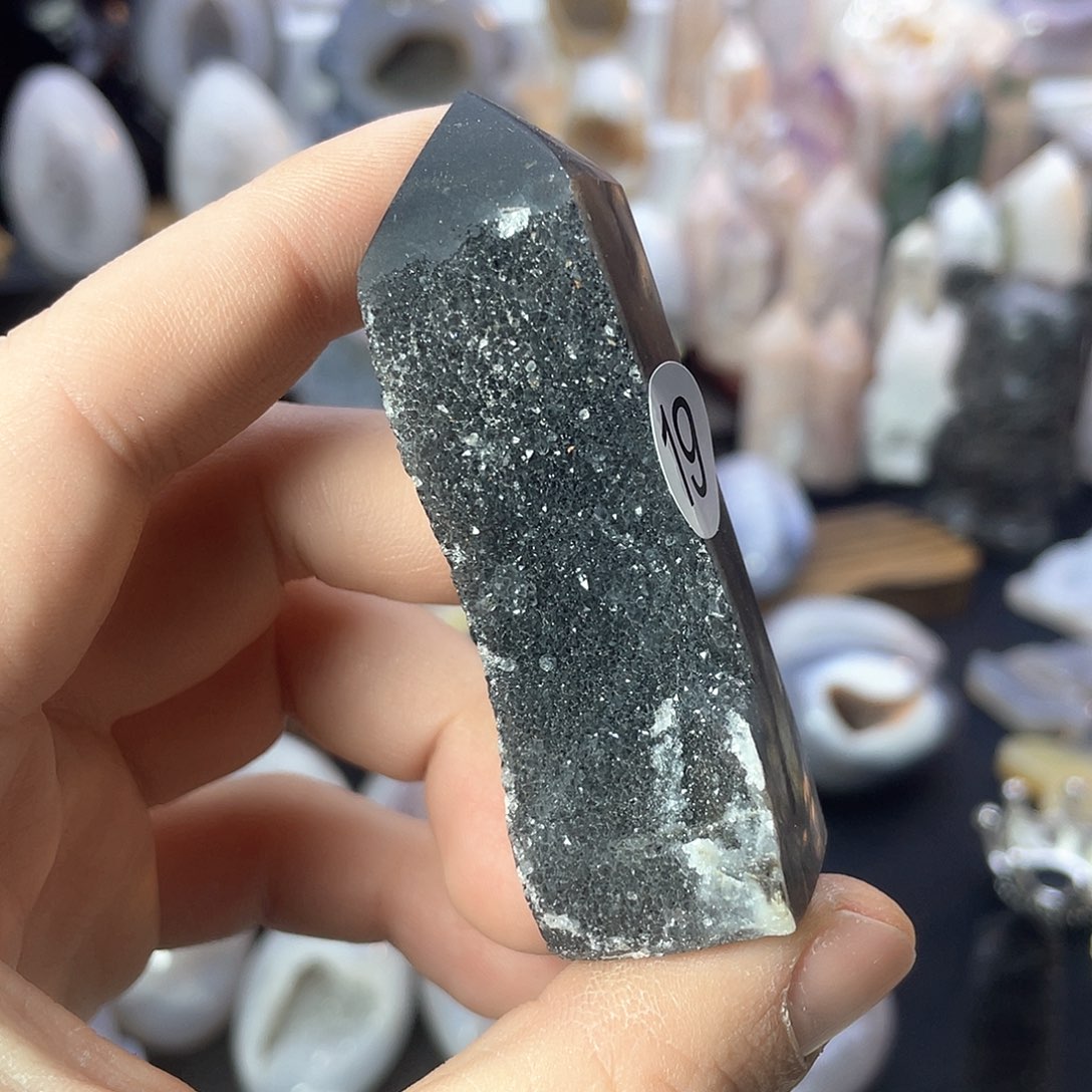 水晶浮力柱未镶嵌