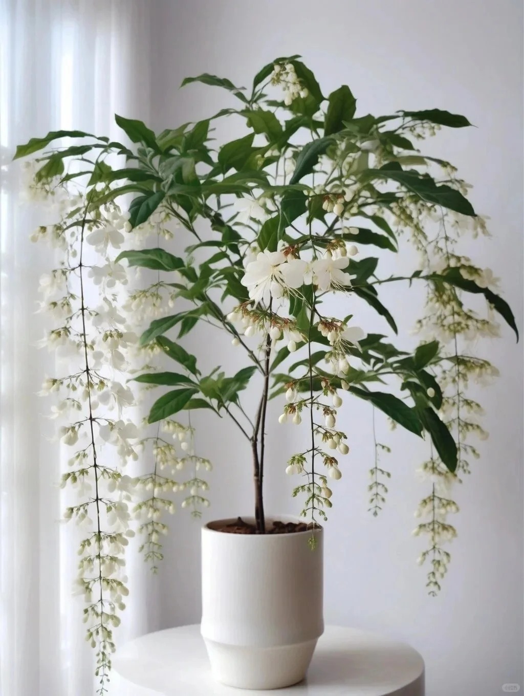 垂丝茉莉盆栽鲜花--一盆  实物以直播间展示为准