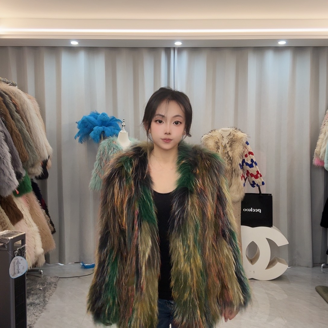 皮草外套不退不换