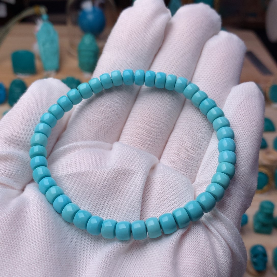 绿松石珠宝奇石未镶嵌