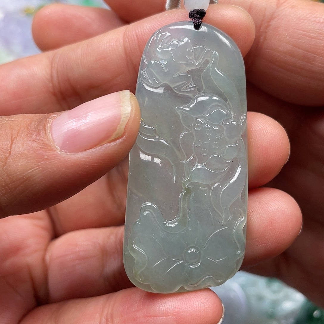 颈饰未镶嵌翡翠翡玉缘翡翠