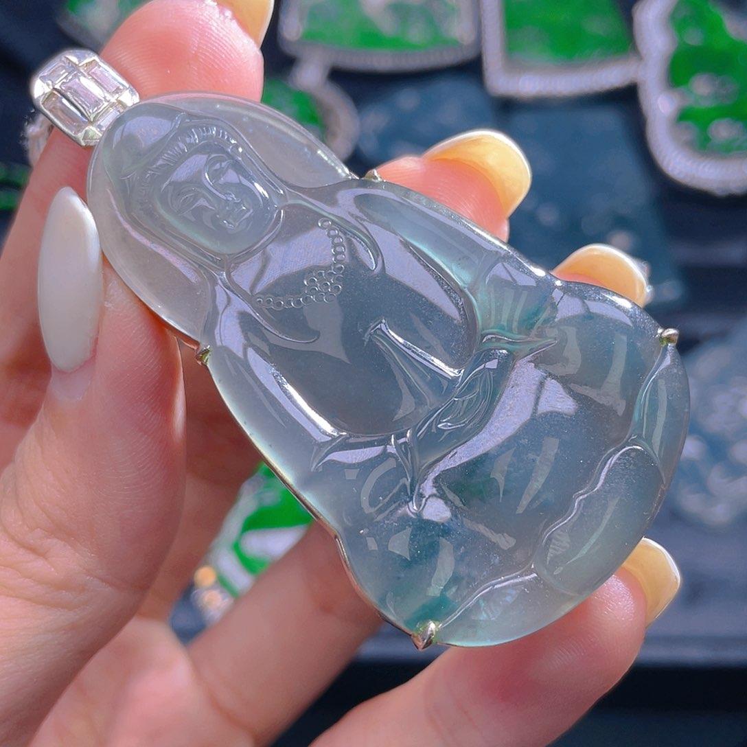 颈饰未镶嵌翡翠翡翠