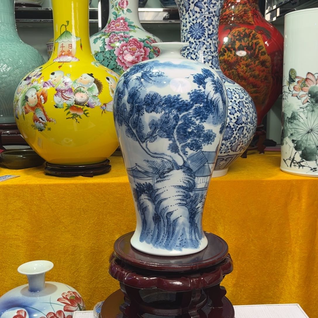 景德镇陶瓷花瓶摆件