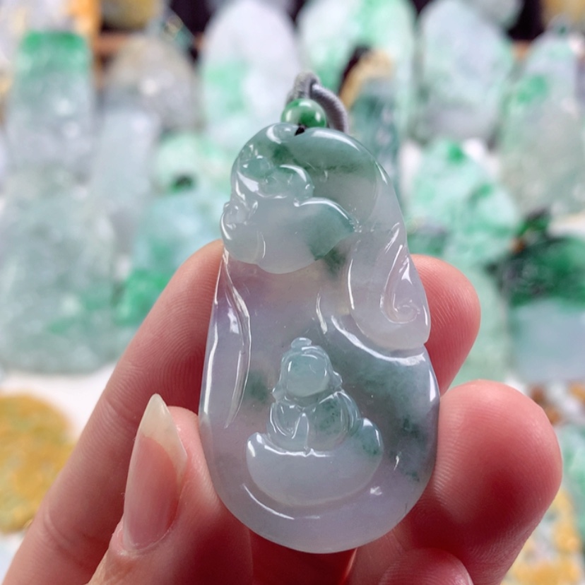 【闪购商品】翡翠吊坠(不含链)未镶嵌