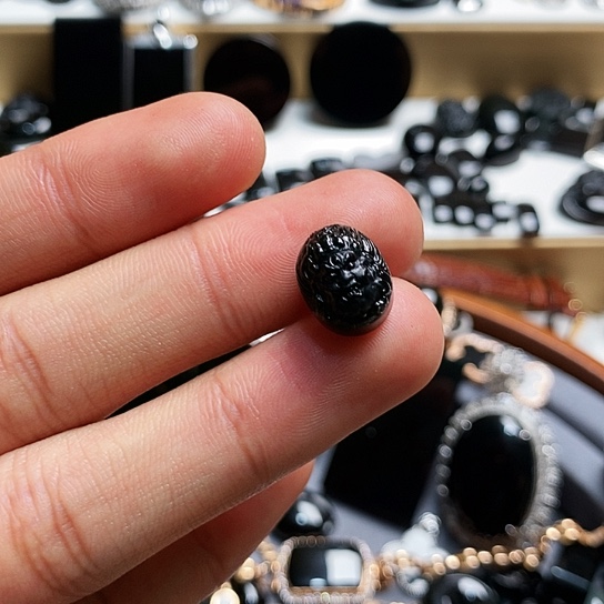 魚***飛翡翠裸石缅甸天然a货墨翠