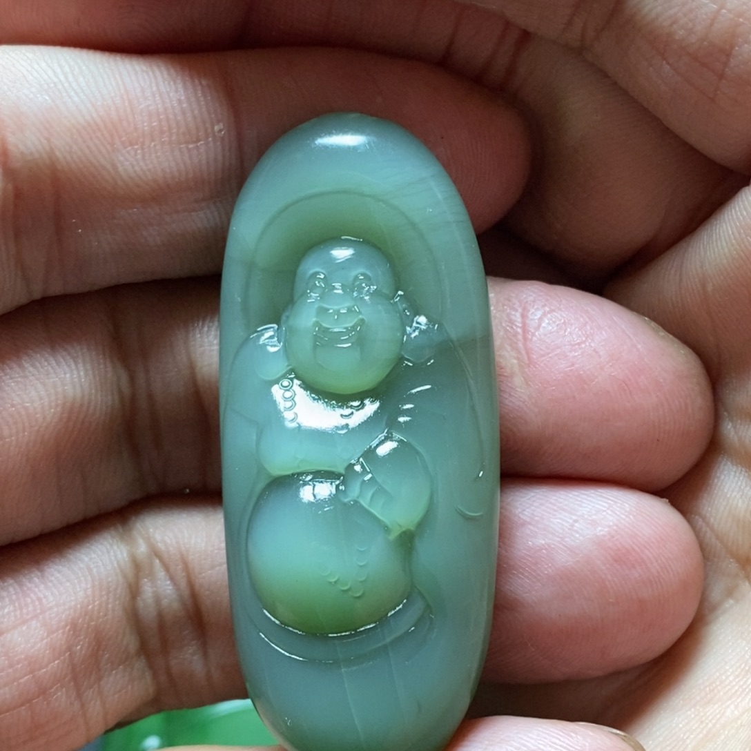 和田玉（碧玉）未镶嵌挂件