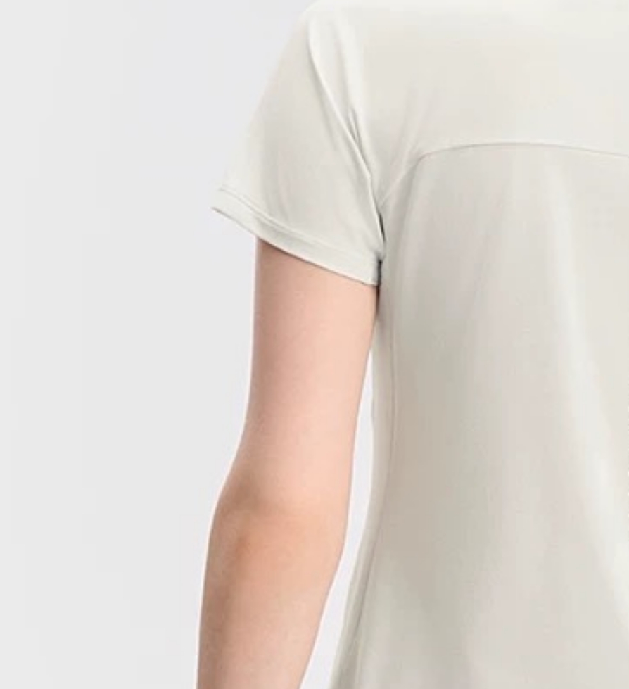 大庆仓 女潮流夏季速干运动修身快乐短袖库位P3-17