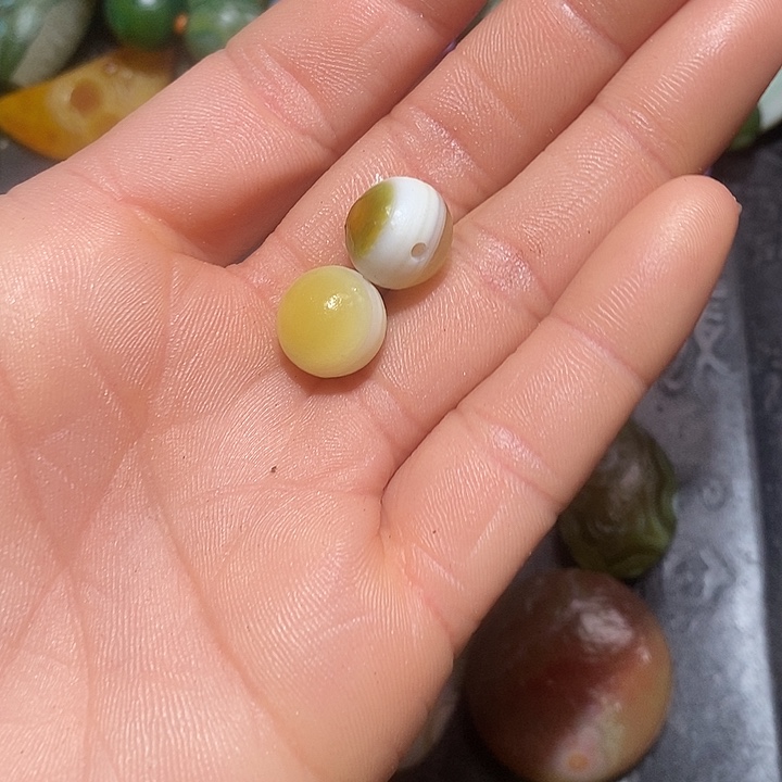 淘****玛瑙/玉髓合金颈饰