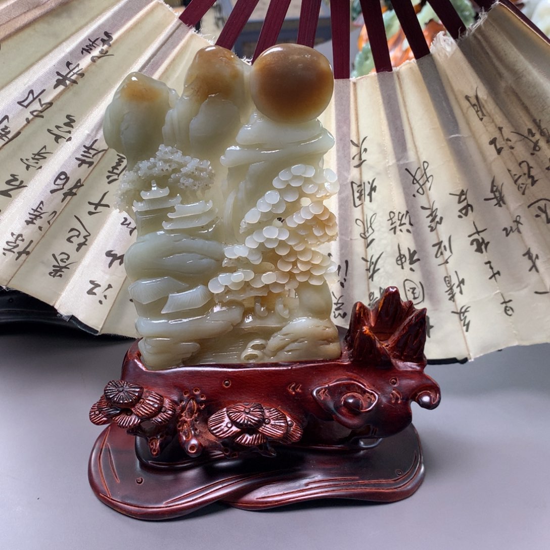 和田玉和田玉摆件未镶嵌未镶嵌