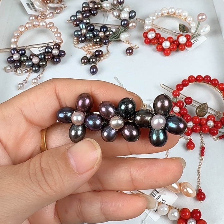 淡水珍珠未镶嵌发饰