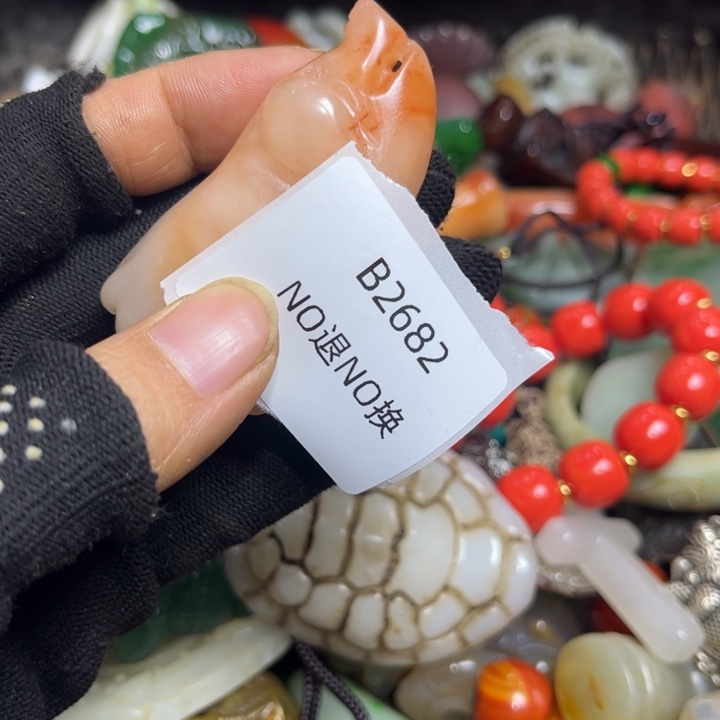 红***吊坠龙脊菩提工艺品2682