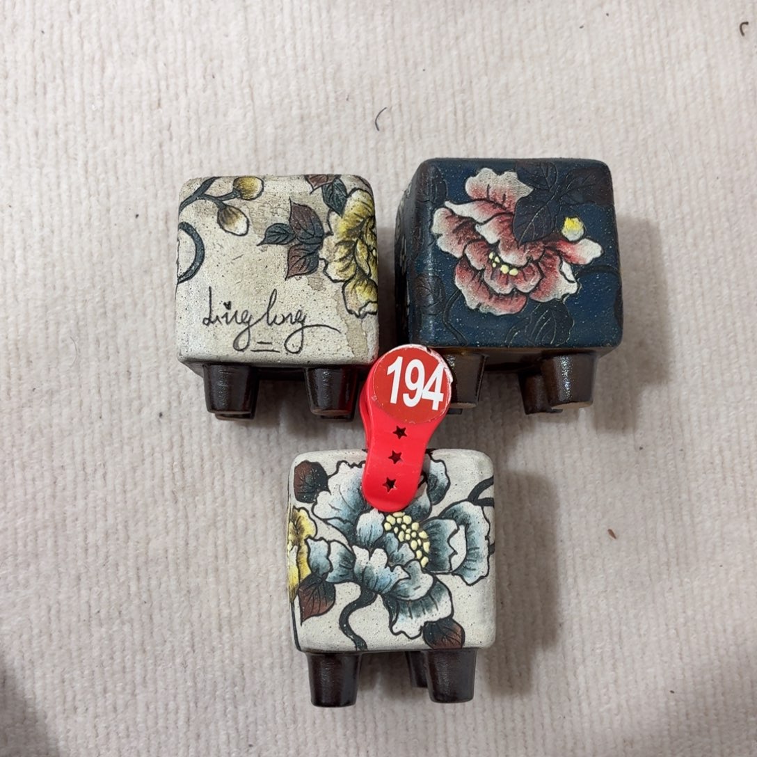 可***&花盆紫砂陶瓷多肉花盆瑕疵