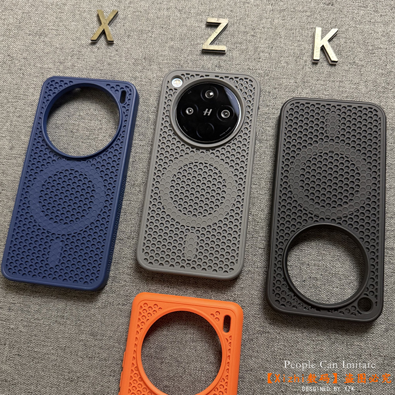 蜂窝散热磁吸适用OPPOFindx8手机壳Findx8软边