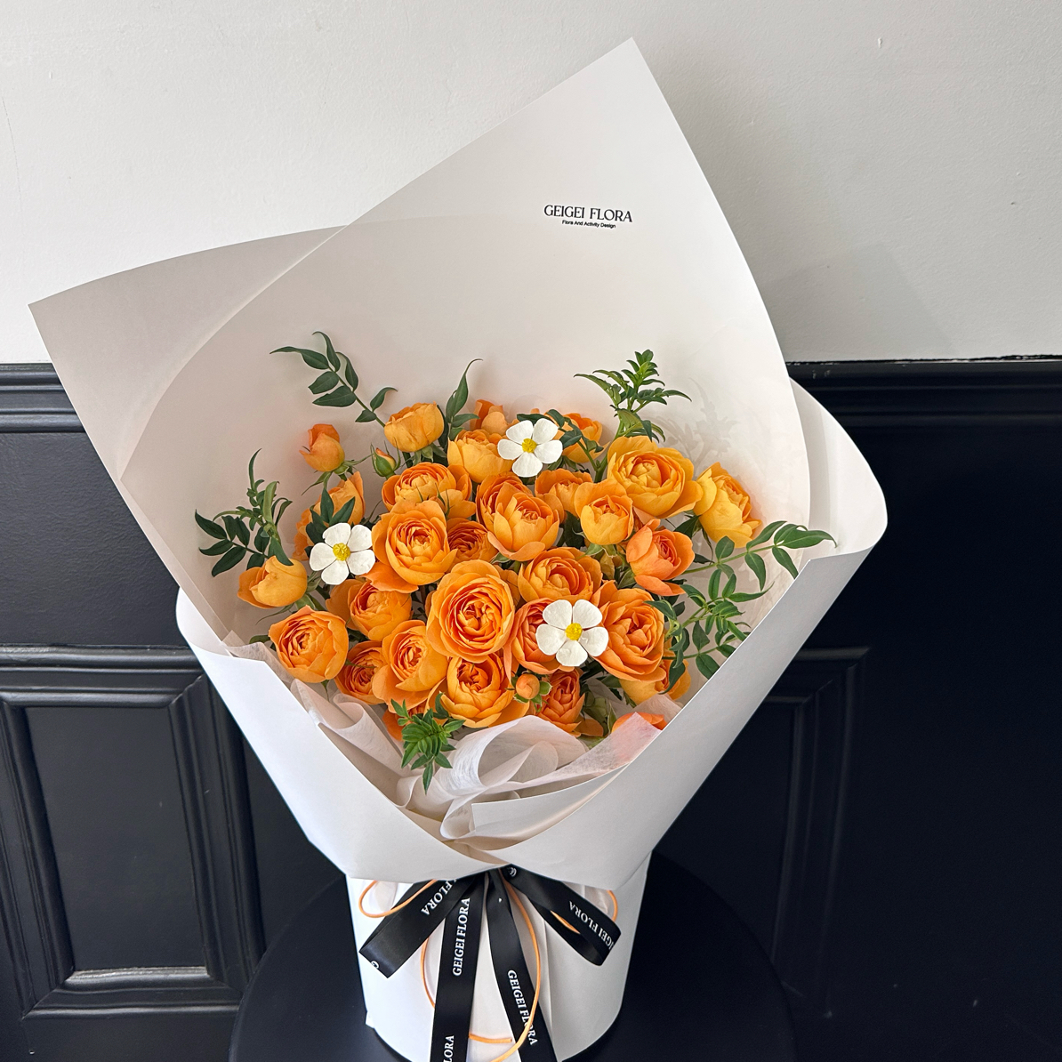 秋日暖阳47朵鲜花花束