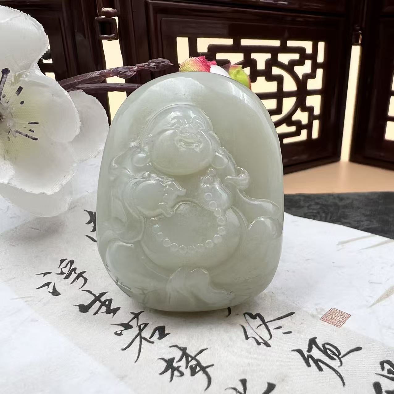 A1854 和田玉吊坠 GS12310127