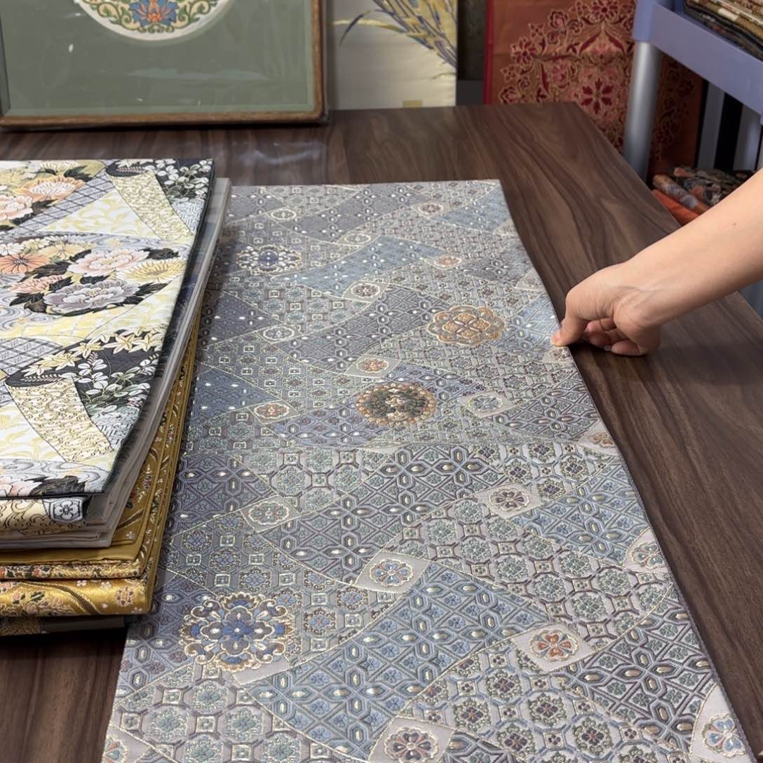 织绣唐锦西阵织带带