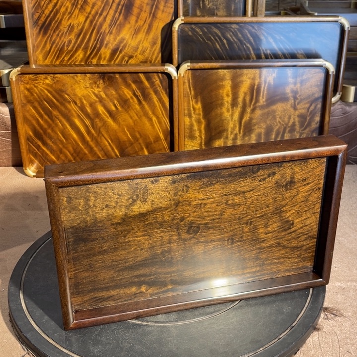 金丝楠中***网金丝楠木文盘