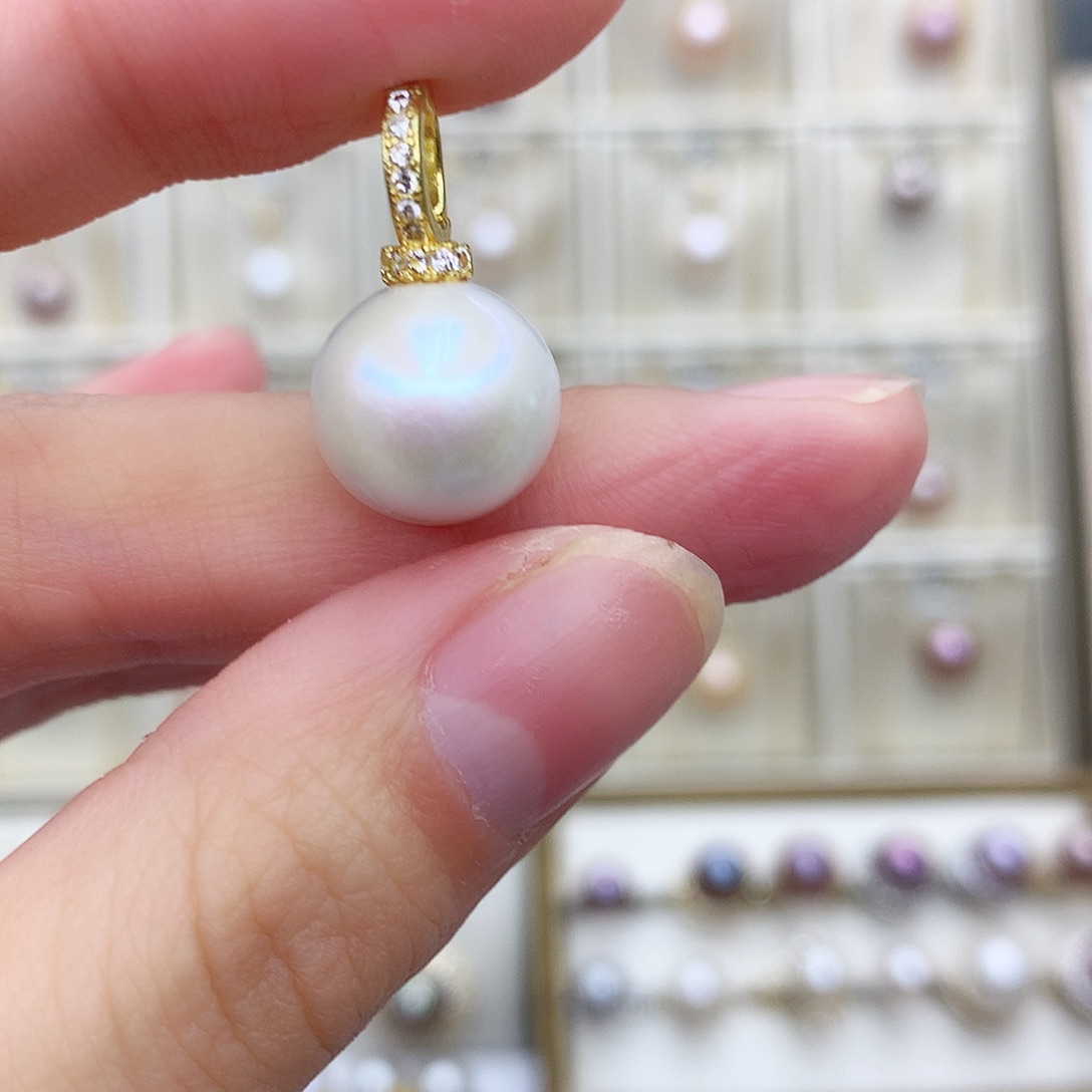 淡水珍珠颈饰合金