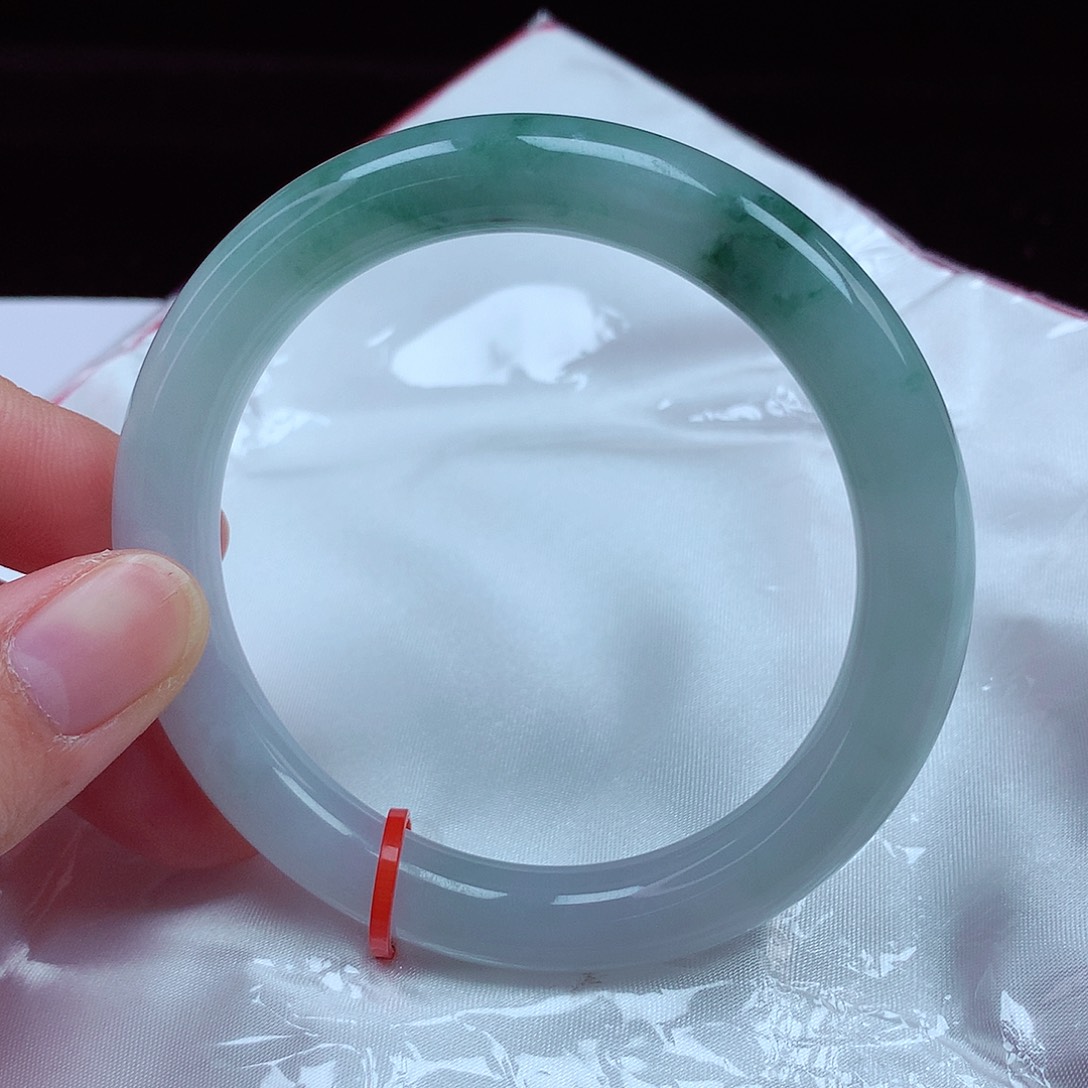 翡翠手镯（圆镯）未镶嵌海*59圈