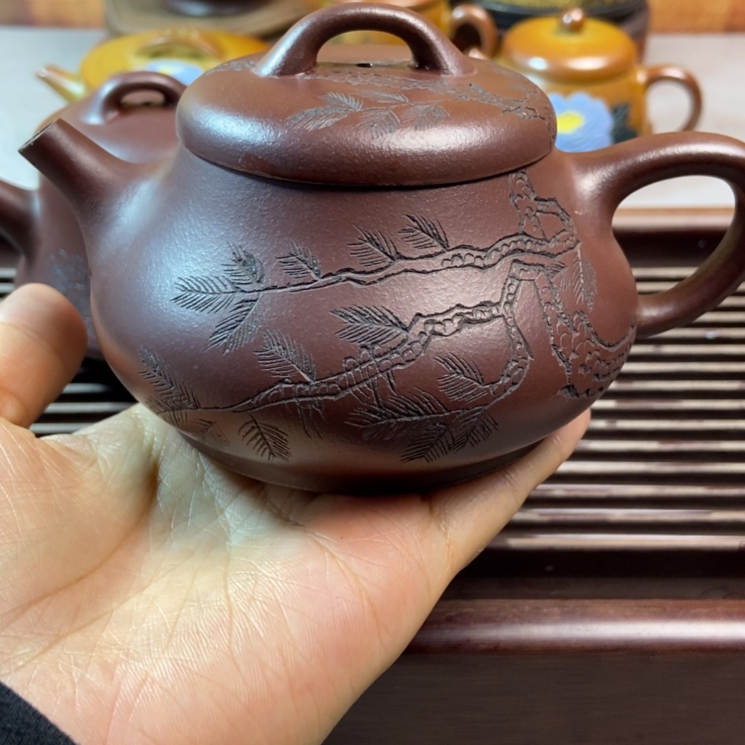 茶壶紫砂紫砂全手工定制