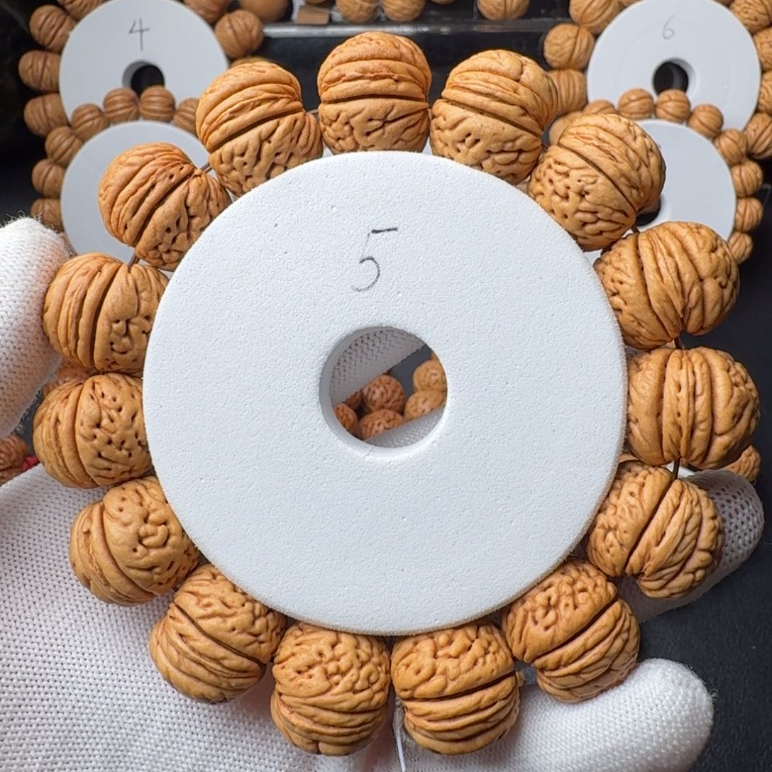 手串桃核苹果园老树果