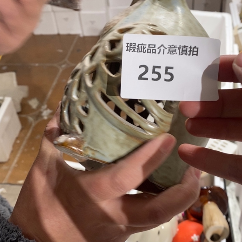 【闪购商品】摆件?****葱陶瓷摆件瑕疵特卖