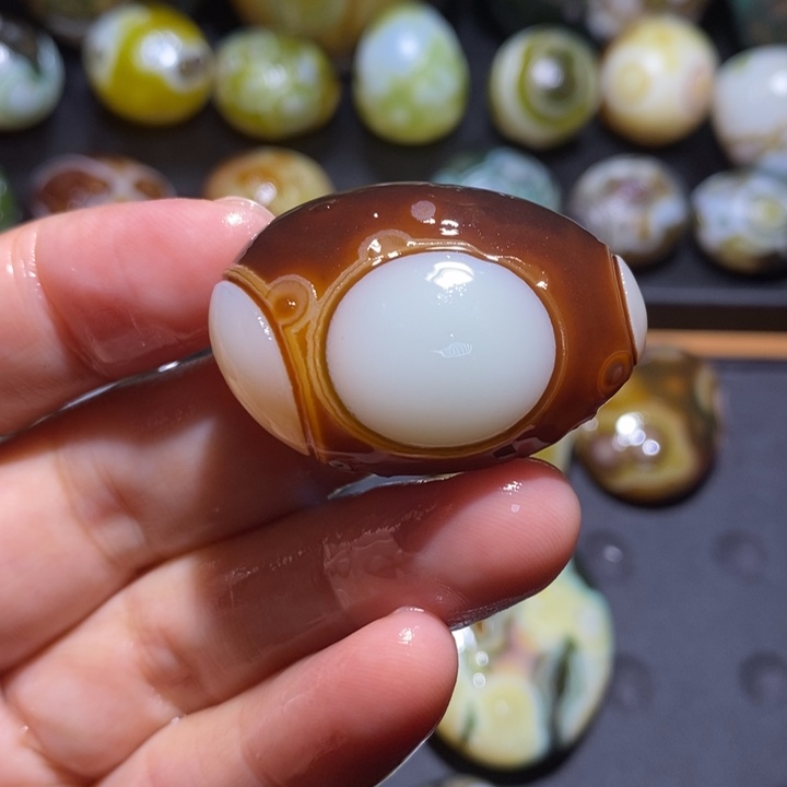 未镶嵌玛瑙/玉髓珠宝半成品熙*