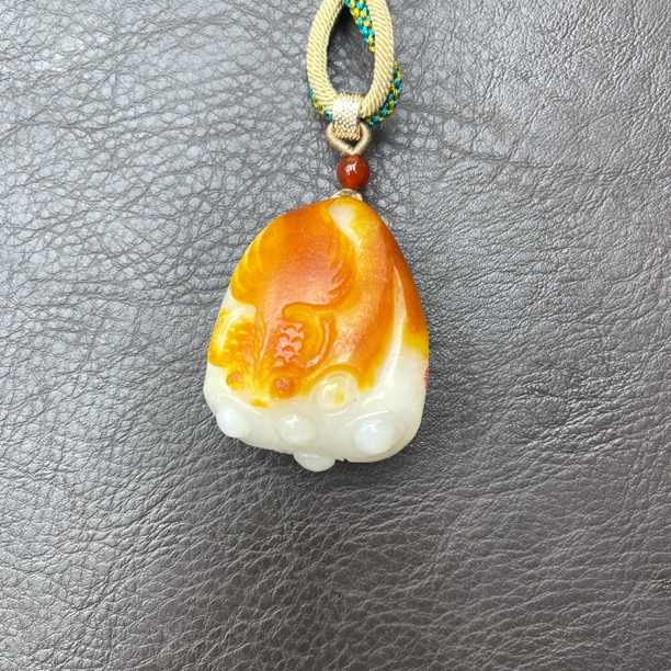 石包沁色莲蓬手把把玩件D2