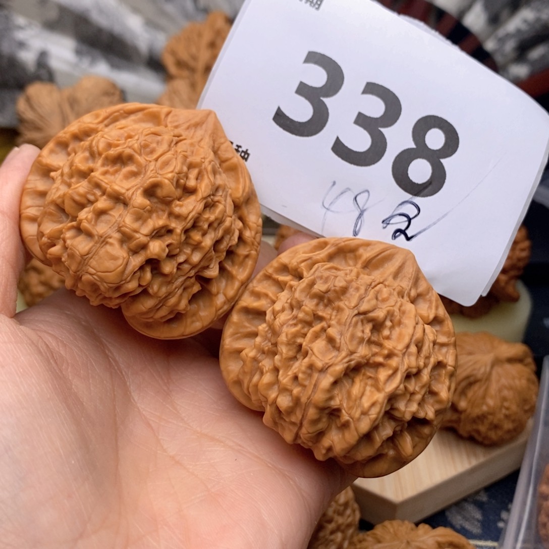 文玩核桃把件338号48全帽