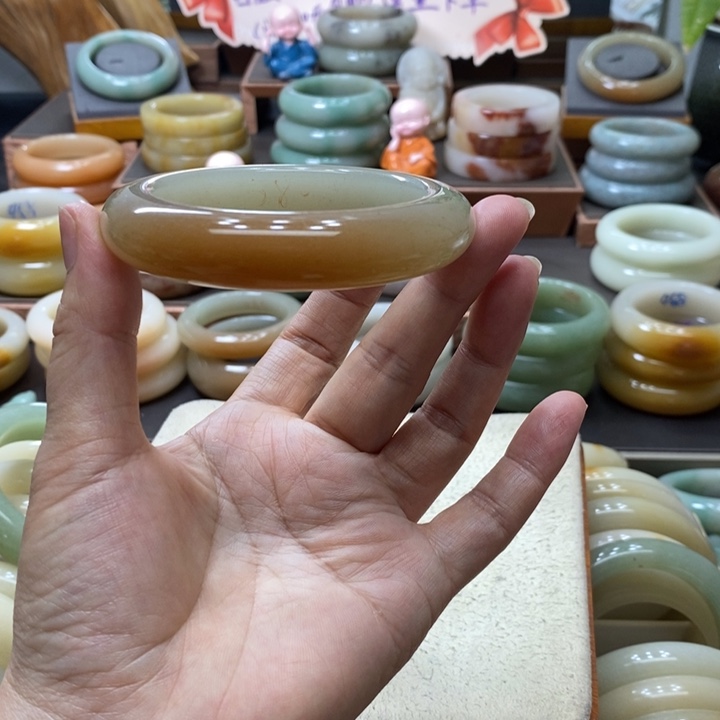 石英质玉手镯合金婉*