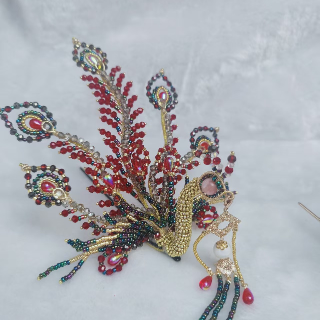 溪锦记晶晶款凤凰材料包