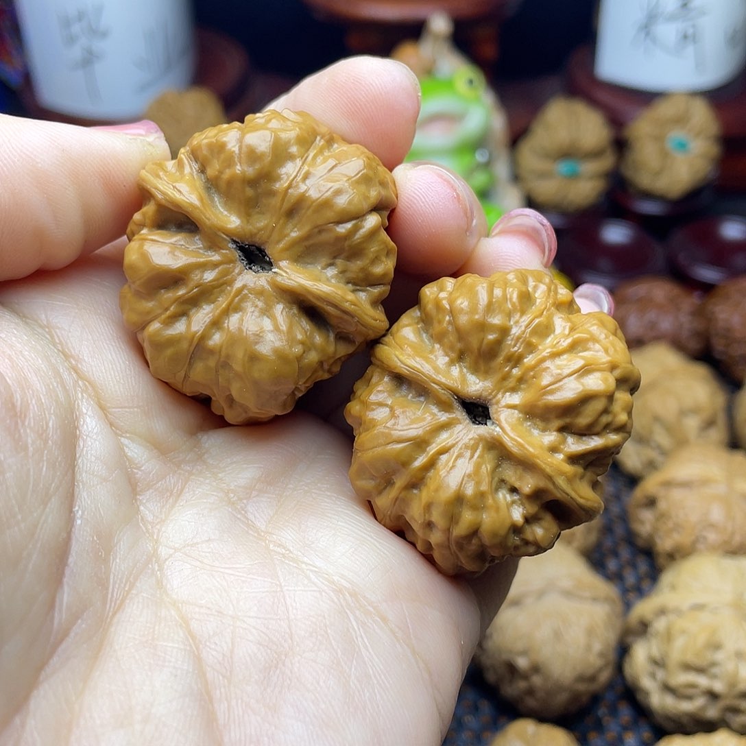 核桃手串/手链蛤蟆35 