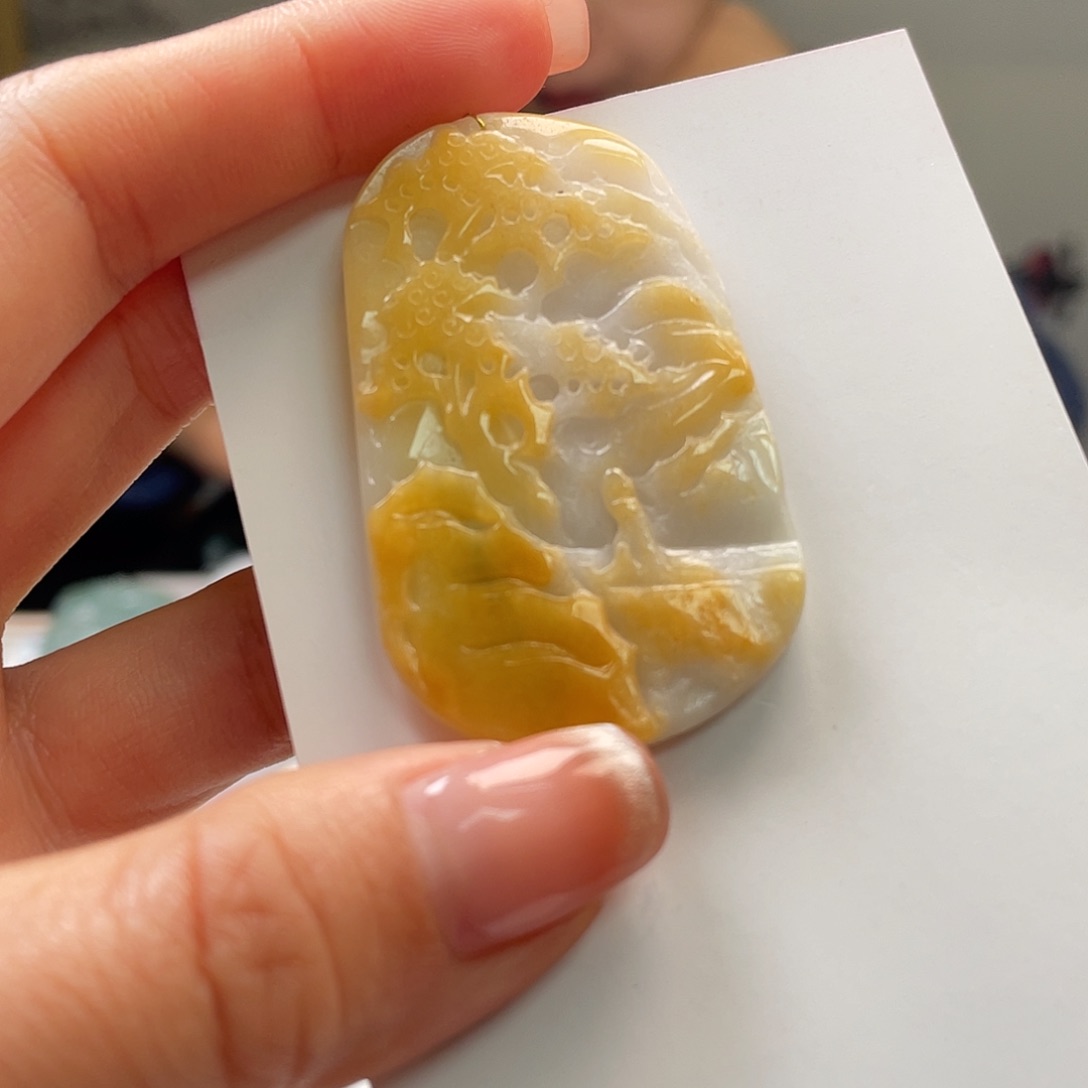翡翠吊坠(不含链)未镶嵌
